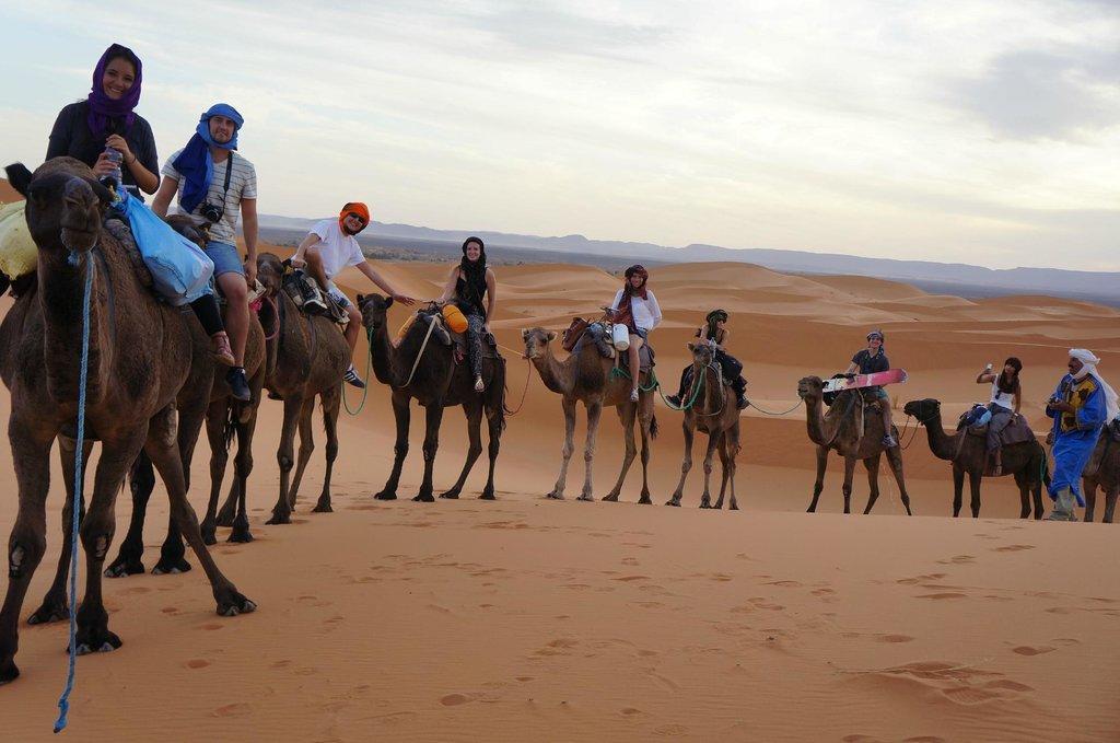 梅尔祖卡Kasbah Tamariste住宿加早餐旅馆 外观 照片